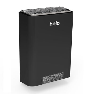 SAUNA POÊLE ÉLECTRIQUE HELO VIENNA 45D 4,5kW, SANS UNITÉ DE CONTRÔLE, NOIR – Image 3