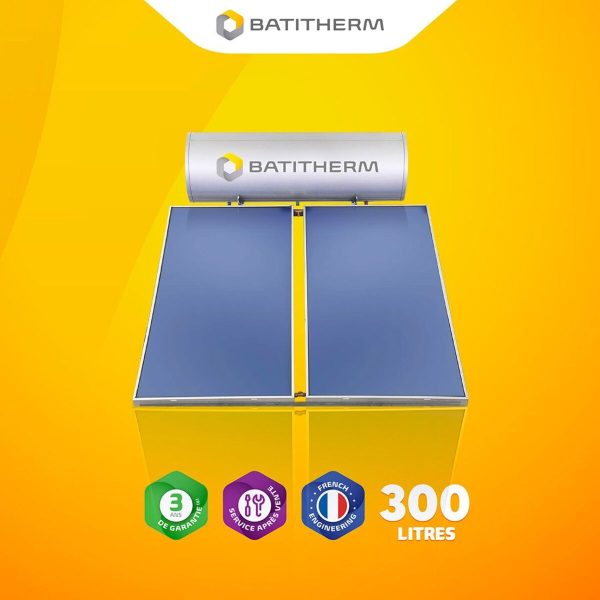 Chauffe eau solaire BATITHERM 200L à circuit fermé