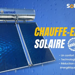 Chauffe eau solaire SOLAMED 300L à circuit fermé