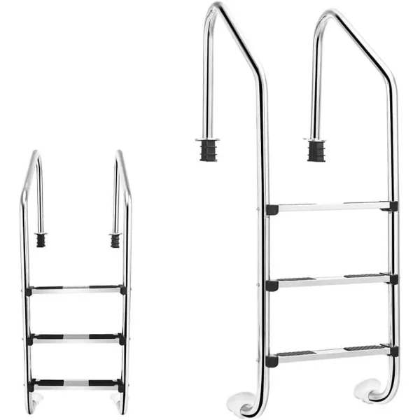 Échelle de piscine standard en Inox 3-4-5 Marches