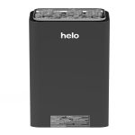 SAUNA POÊLE ÉLECTRIQUE HELO VIENNA 45D 4,5kW, SANS UNITÉ DE CONTRÔLE, NOIR